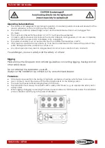 Preview for 6 page of SHOWTEC Helix M1000 Q4 Mobile Manual