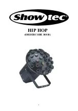 SHOWTEC HIP HOP Manual предпросмотр