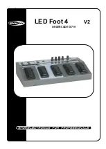 SHOWTEC LED Foot 4 Product Manual preview