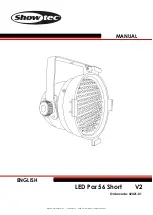 Preview for 1 page of SHOWTEC LED Par 56 Short V2 42421-01 Manual