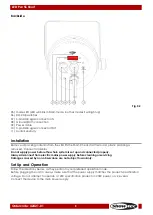 Preview for 9 page of SHOWTEC LED Par 56 Short V2 42421-01 Manual