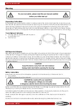 Предварительный просмотр 3 страницы SHOWTEC LED PAR 64 AIRCRAFT Manual