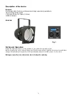 Preview for 7 page of SHOWTEC LED Par 64 Short DMX User Manual