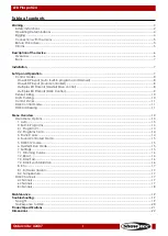 Preview for 2 page of SHOWTEC LED Pinspot Q4 Manual