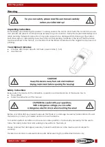 Preview for 3 page of SHOWTEC LED Pinspot Q4 Manual