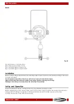 Preview for 8 page of SHOWTEC LED Pinspot Q4 Manual