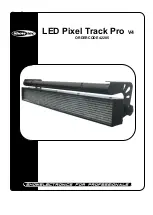 Предварительный просмотр 1 страницы SHOWTEC LED Pixel Track Pro v4 Product Manual