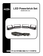 Preview for 1 page of SHOWTEC LED Powerbrick Set Product Manual