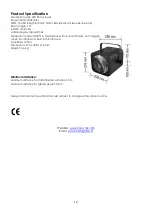 Preview for 16 page of SHOWTEC LED Roto Flower Manual