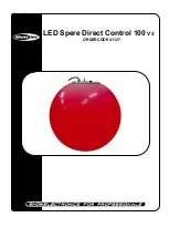 Preview for 1 page of SHOWTEC LED Sphere Direct Control 100 V2 User Manual