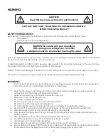 Preview for 4 page of SHOWTEC LED Versatrack User Manual