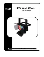 SHOWTEC LED Wall Wash Product Manual preview
