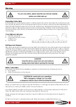 Preview for 3 page of SHOWTEC Maniac FX 7 Manual