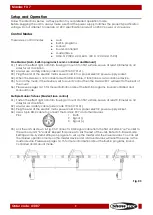 Preview for 10 page of SHOWTEC Maniac FX 7 Manual