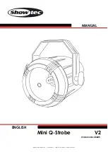 SHOWTEC Mini Q-Strobe Manual предпросмотр