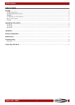 Preview for 2 page of SHOWTEC Mini Q-Strobe Manual