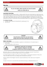 Preview for 3 page of SHOWTEC Mini Q-Strobe Manual