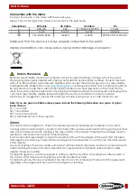 Preview for 6 page of SHOWTEC Mini Q-Strobe Manual