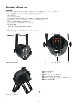 Preview for 8 page of SHOWTEC MINI STUDIOBEAM RGB Product Manual