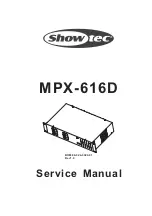 SHOWTEC MPX-616-C PRO Service Manual preview