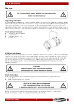 Preview for 3 page of SHOWTEC Par 64 LED-120Z-Q4 Manual