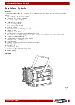 Предварительный просмотр 9 страницы SHOWTEC Performer 2000 Fresnel DDT MKII V2 Manual