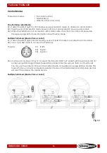 Предварительный просмотр 17 страницы SHOWTEC Performer Profile 600 Instruction Manual