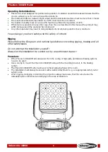 Preview for 6 page of SHOWTEC PHANTOM 300 LED MATRIX Manual