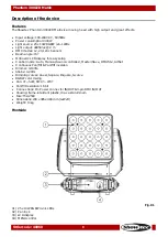 Preview for 9 page of SHOWTEC PHANTOM 300 LED MATRIX Manual