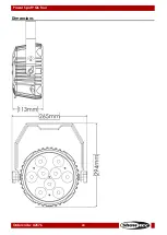 Предварительный просмотр 25 страницы SHOWTEC POWER SPOT 9 G6 TOUR V1 Manual