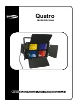 Предварительный просмотр 1 страницы SHOWTEC QUATRO 50462 Manual