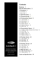 Preview for 3 page of SHOWTEC Scanmaster 1 User Manual