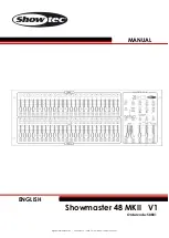 SHOWTEC Showmaster 48 MKII Manual предпросмотр