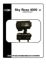 Preview for 1 page of SHOWTEC sky rose 4000 User Manual