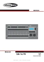 SHOWTEC SM-16/2 FX Manual preview