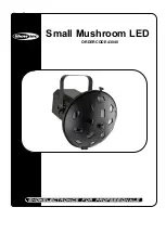 Предварительный просмотр 1 страницы SHOWTEC Small mushroom LED User Manual