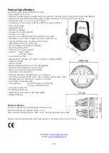 Предварительный просмотр 30 страницы SHOWTEC Spectral 2500 Zoom Tour Product Manual