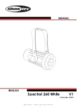 SHOWTEC spectral 260 white User Manual preview