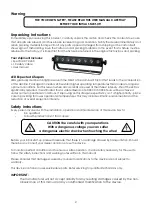 Preview for 4 page of SHOWTEC Spectral CYC650 Manual