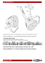 Preview for 6 page of SHOWTEC SPECTRAL M850 Q4 TOUR Manual