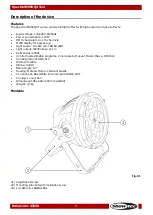 Preview for 8 page of SHOWTEC SPECTRAL M850 Q4 TOUR Manual