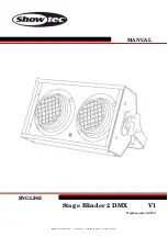 SHOWTEC STAGE BLINDER 2 DMX Manual preview