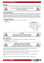 Preview for 3 page of SHOWTEC STAGEBEAM MKII 2000W FRESNEL V1 Manual