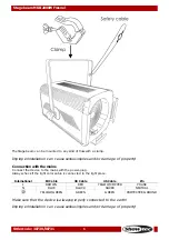 Preview for 6 page of SHOWTEC STAGEBEAM MKII 2000W FRESNEL V1 Manual