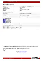 Preview for 13 page of SHOWTEC STAGEBEAM MKII 2000W FRESNEL V1 Manual