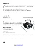 Preview for 13 page of SHOWTEC Starzone Inferno DMX Product Manual