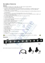 Preview for 8 page of SHOWTEC Sunstrip Active MKII Manual