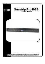 SHOWTEC Sunstrip Pro RGB User Manual предпросмотр