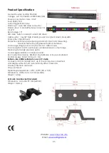 Предварительный просмотр 25 страницы SHOWTEC Sunstrip Pro RGB User Manual