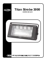 Preview for 1 page of SHOWTEC Titan Strobe 3000 Product Manual